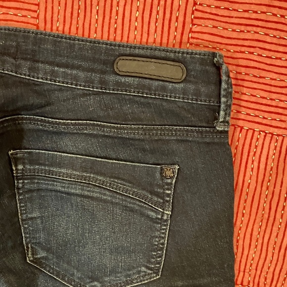 Mavi women’s size 29 dark wash blue Skinny Jeans with Zip tassel - Picture 13 of 16